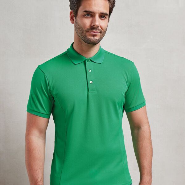COOLCHECKER plus piqué polo with CoolPlus® e Thumbnail
