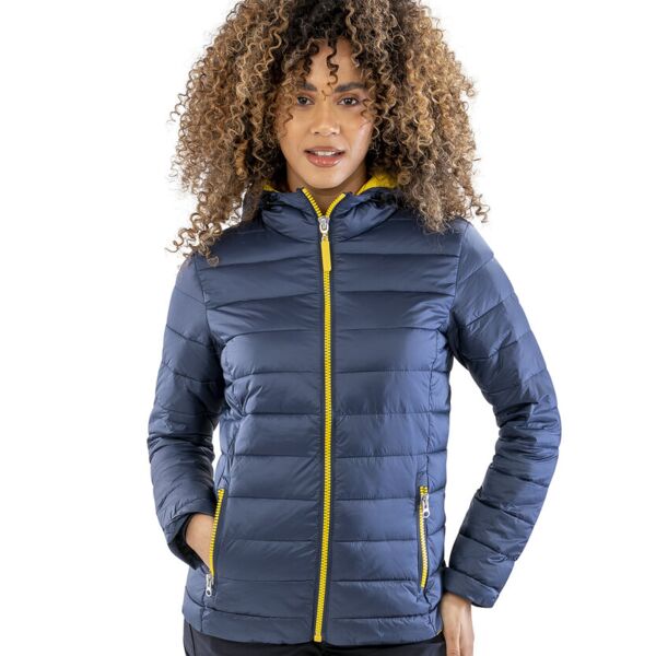 Women's Urban snowbird hooded jacket - Dan Thumbnail